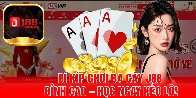 Bí Kíp Chơi Ba Cây J88 Đỉnh Cao – Học Ngay Kẻo Lỡ!